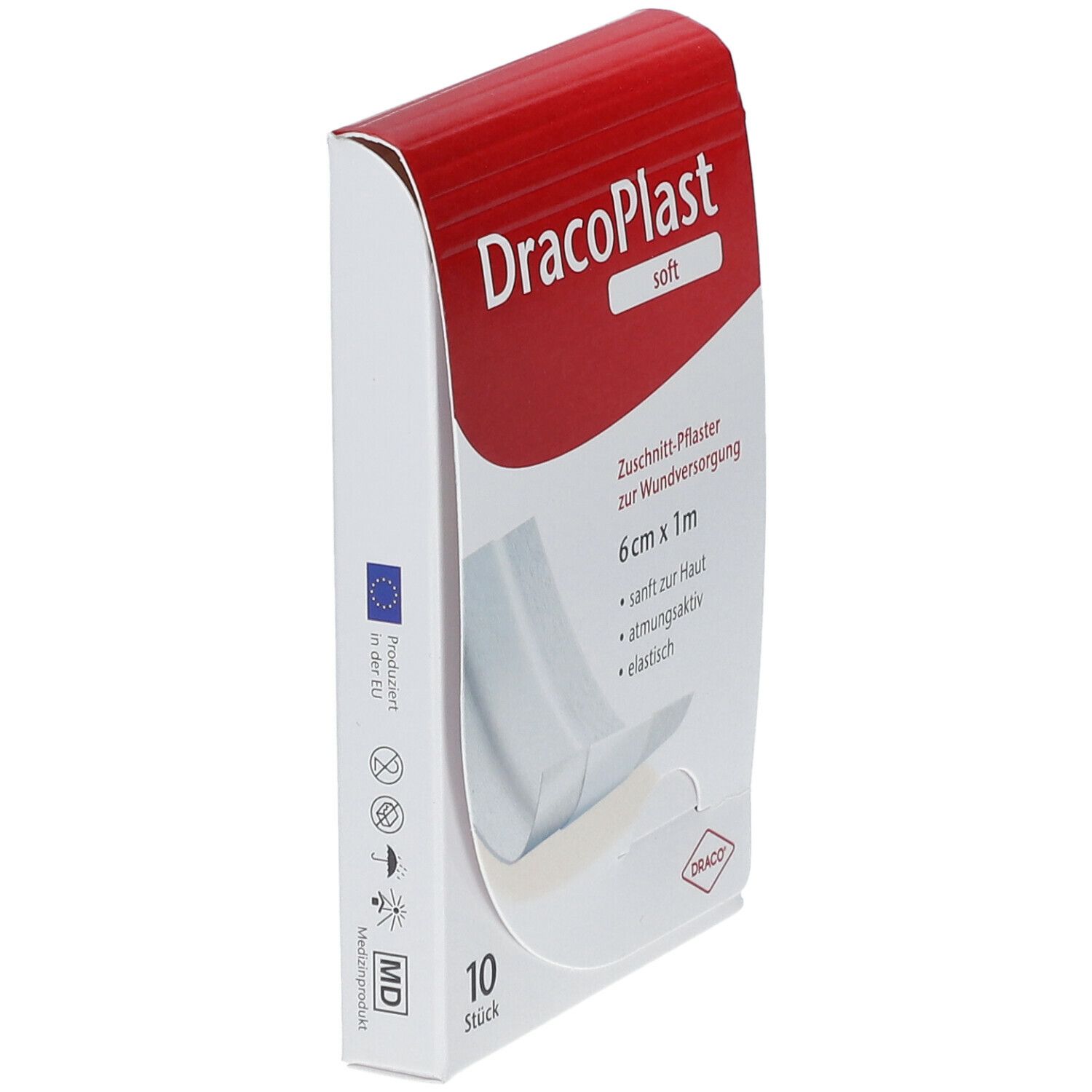 Dracoplast Soft Pflaster 1mx6cm