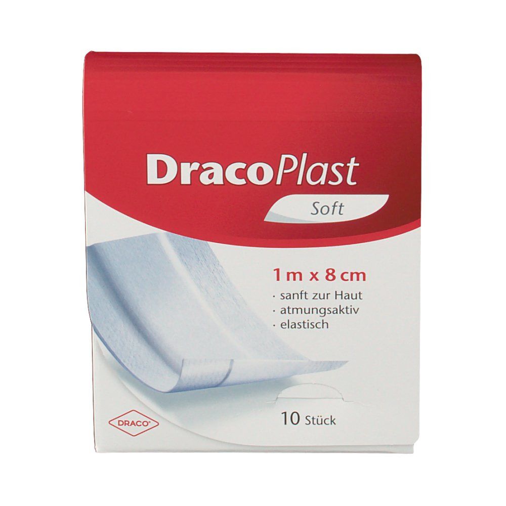 DRACOPLAST Soft Pflaster 8 cmx1 m