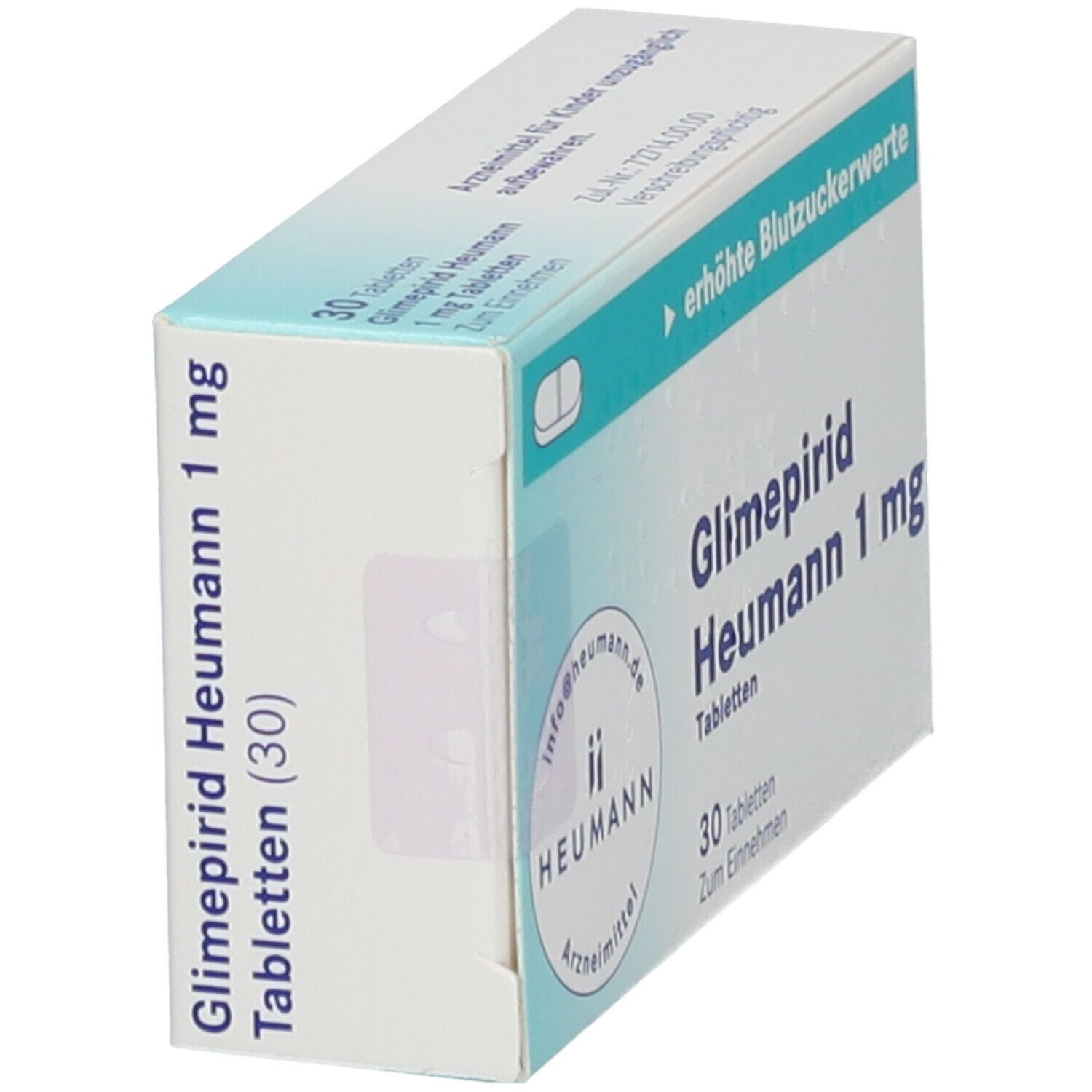 GLIMEPIRID Heumann 1 mg Tabletten