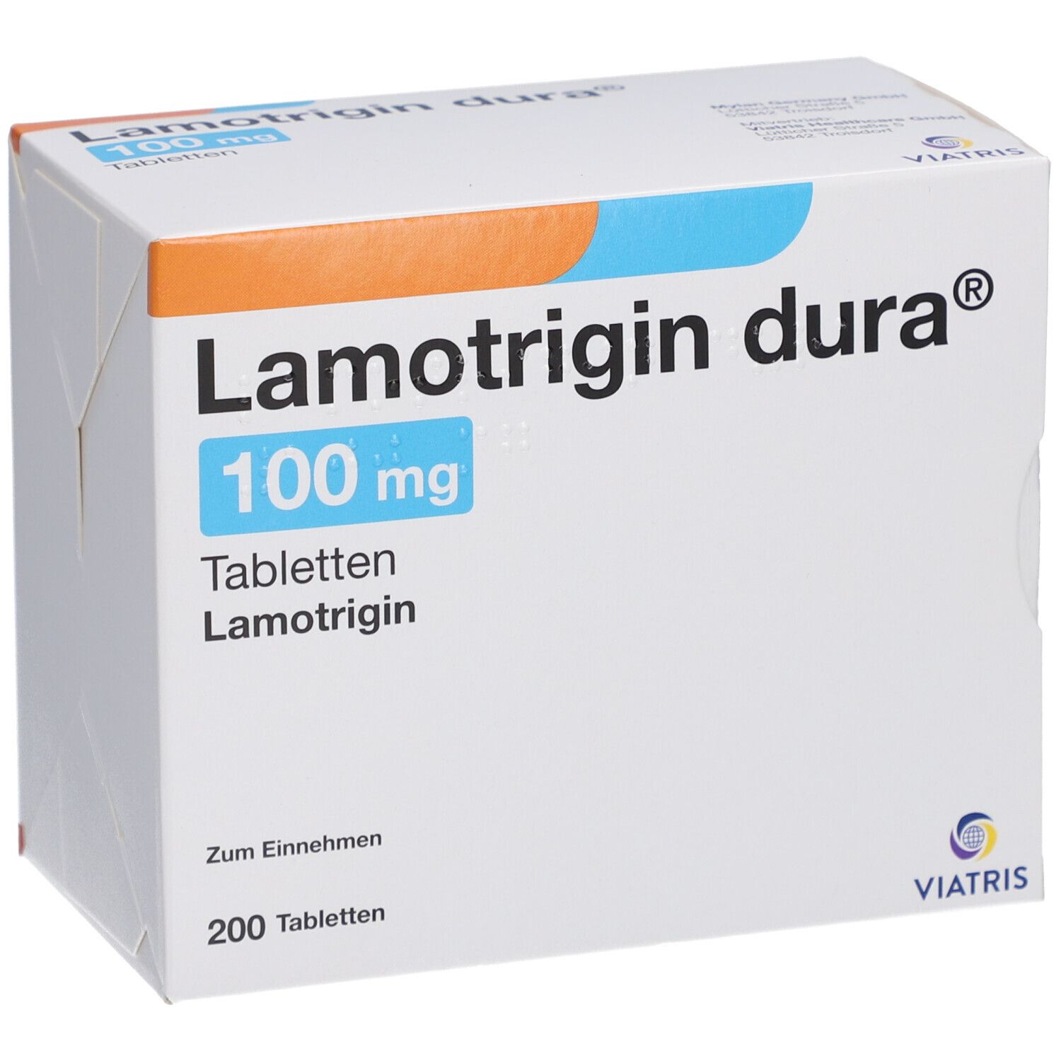 Lamotrigin dura® 100 mg