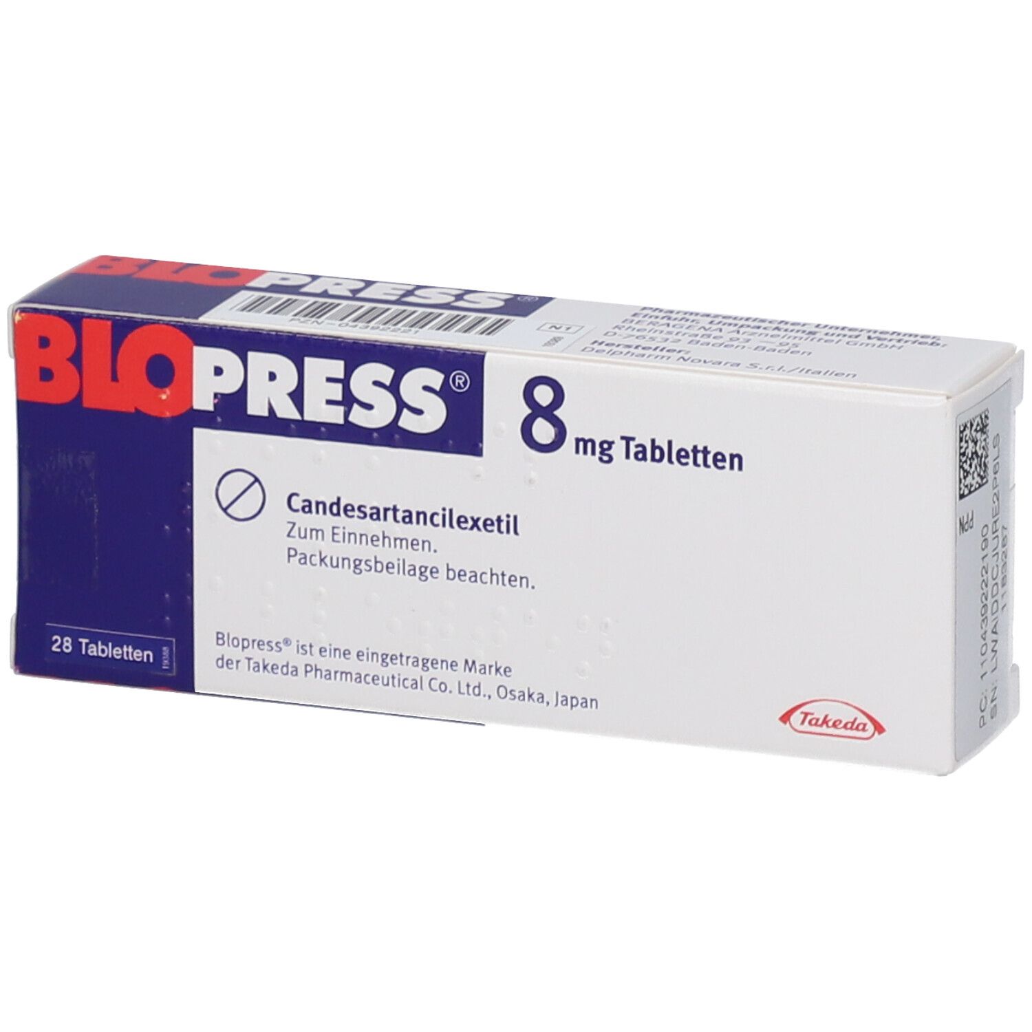 Blopress 8 mg