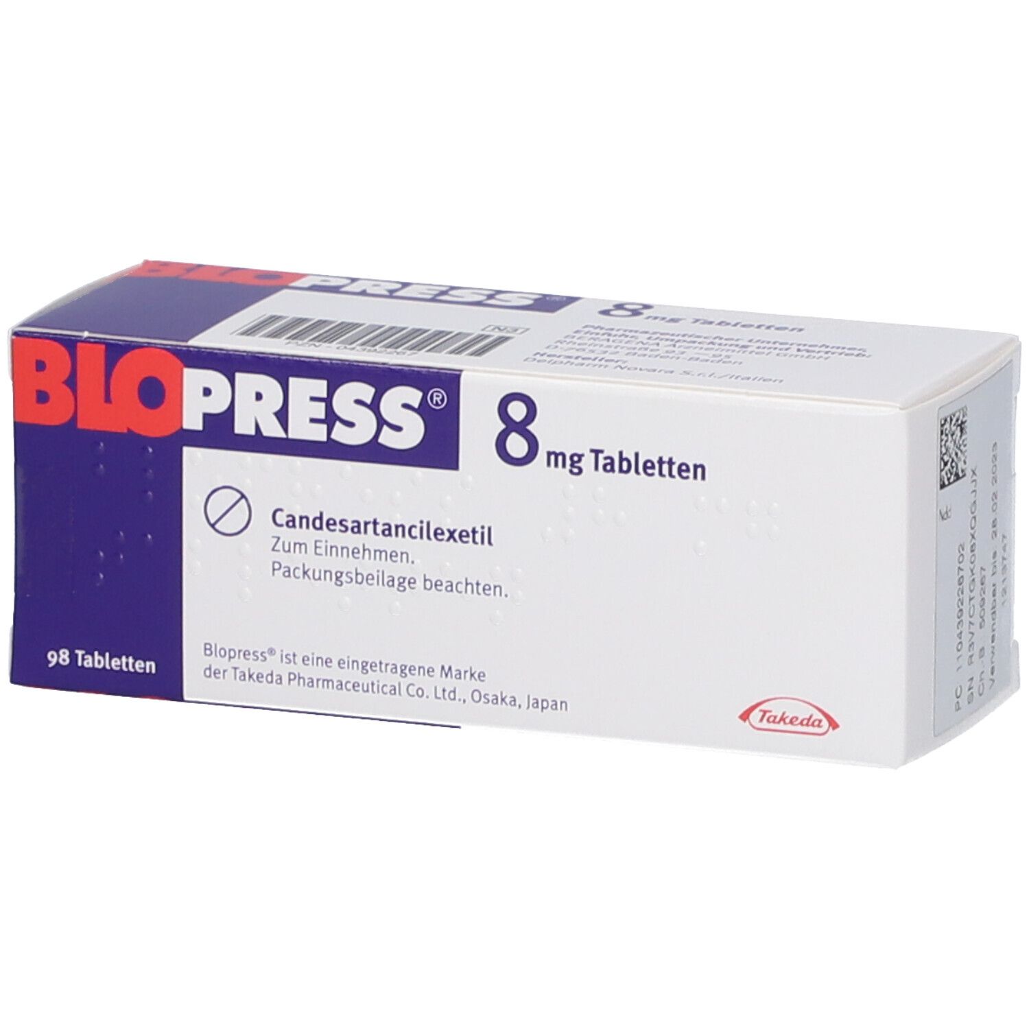 Blopress 8 mg