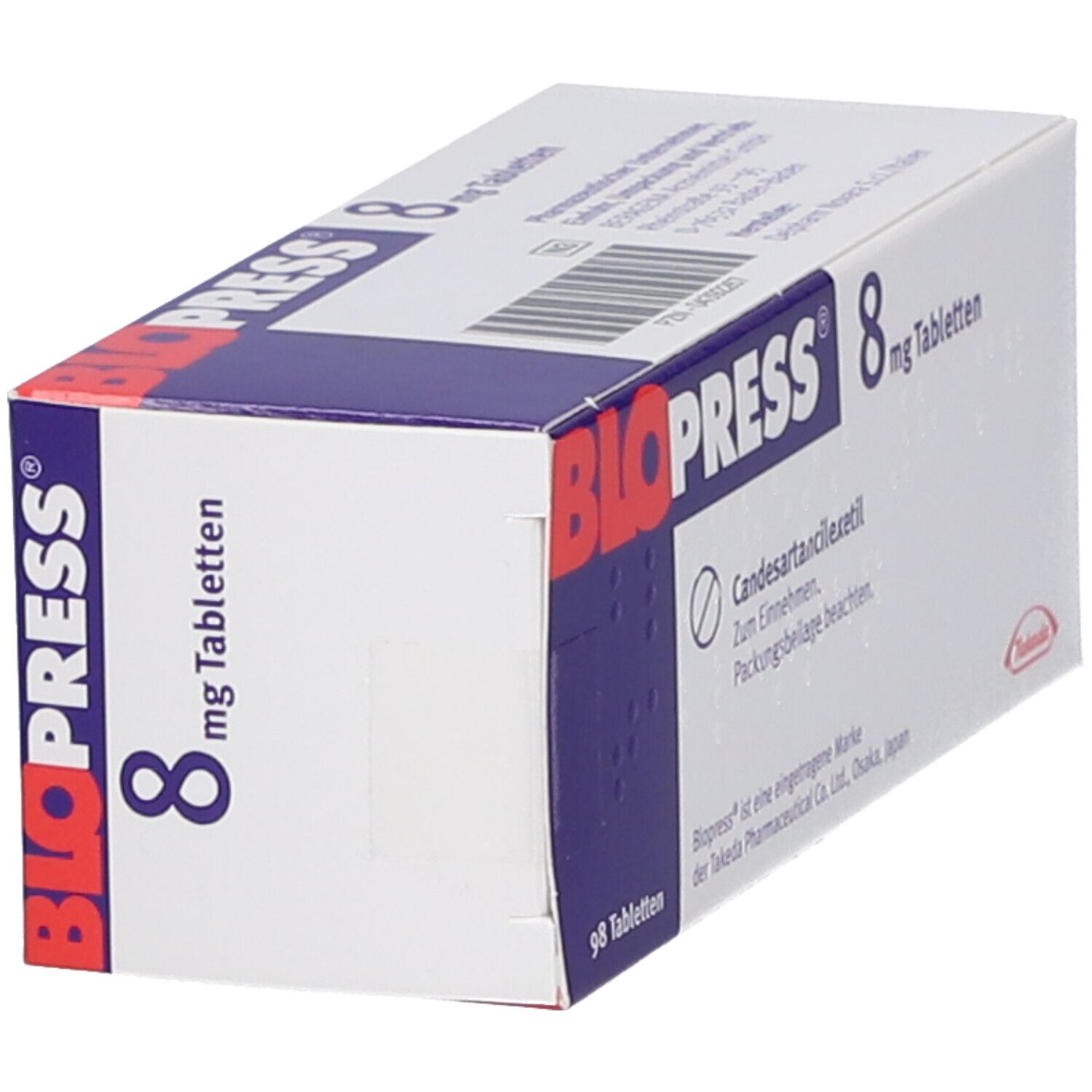 Blopress 8 mg