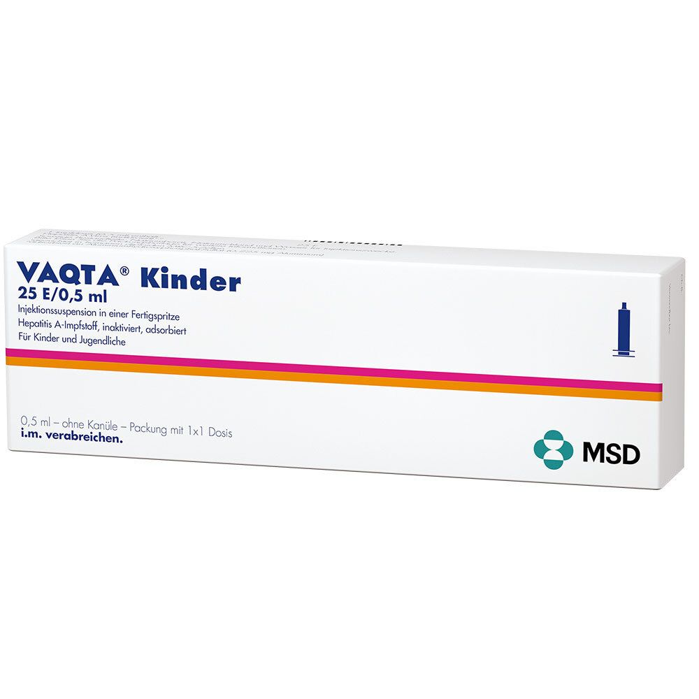 VAQTA® Kinder 25 E/0,5 ml