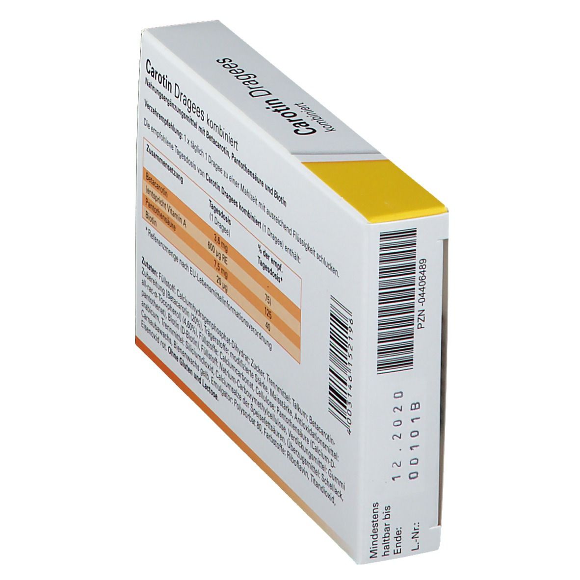 Twardy® Carotin Dragees