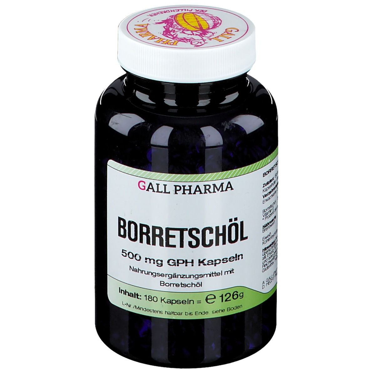GALL PHARMA Borretschöl 500 mg 180 St - shop-apotheke.at