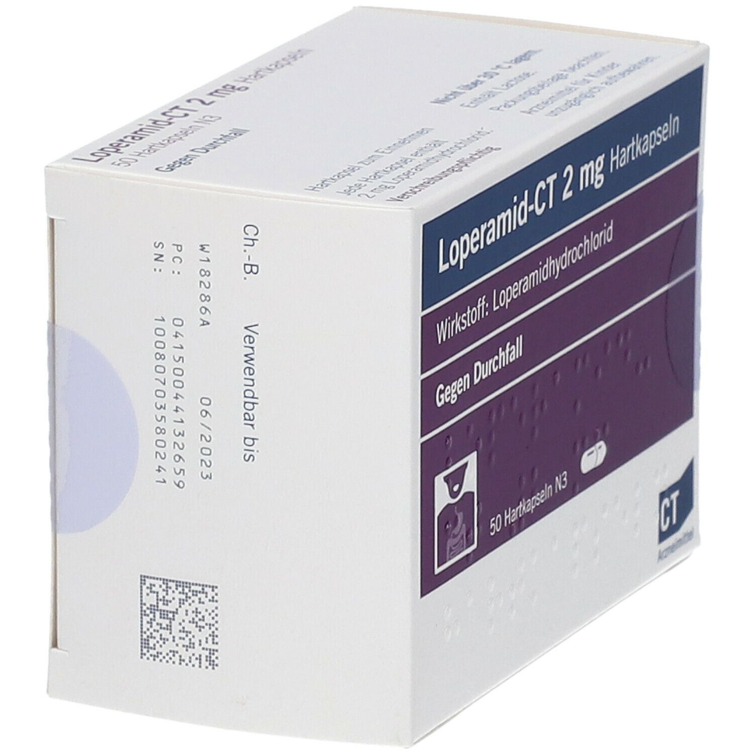 Loperamid-Ct 2 mg Hartkapseln 50 St