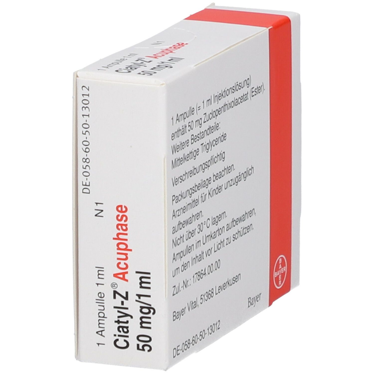 Acuphase Ciatyl-Z® Acuphase 50 mg/ml 1x1 ml - shop-apotheke.com