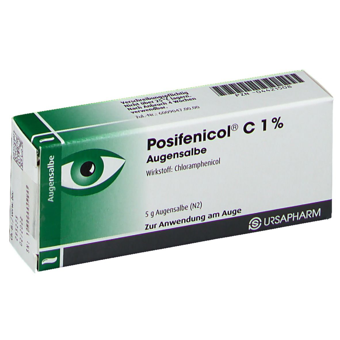 Posifenicol ® C 1% Augensalbe 