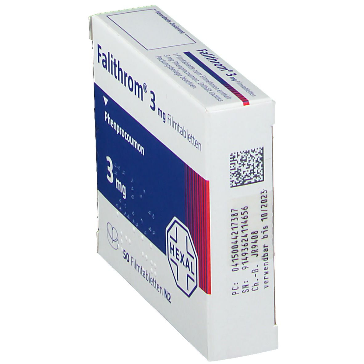 Falithrom 3 mg Filmtabletten 50 St