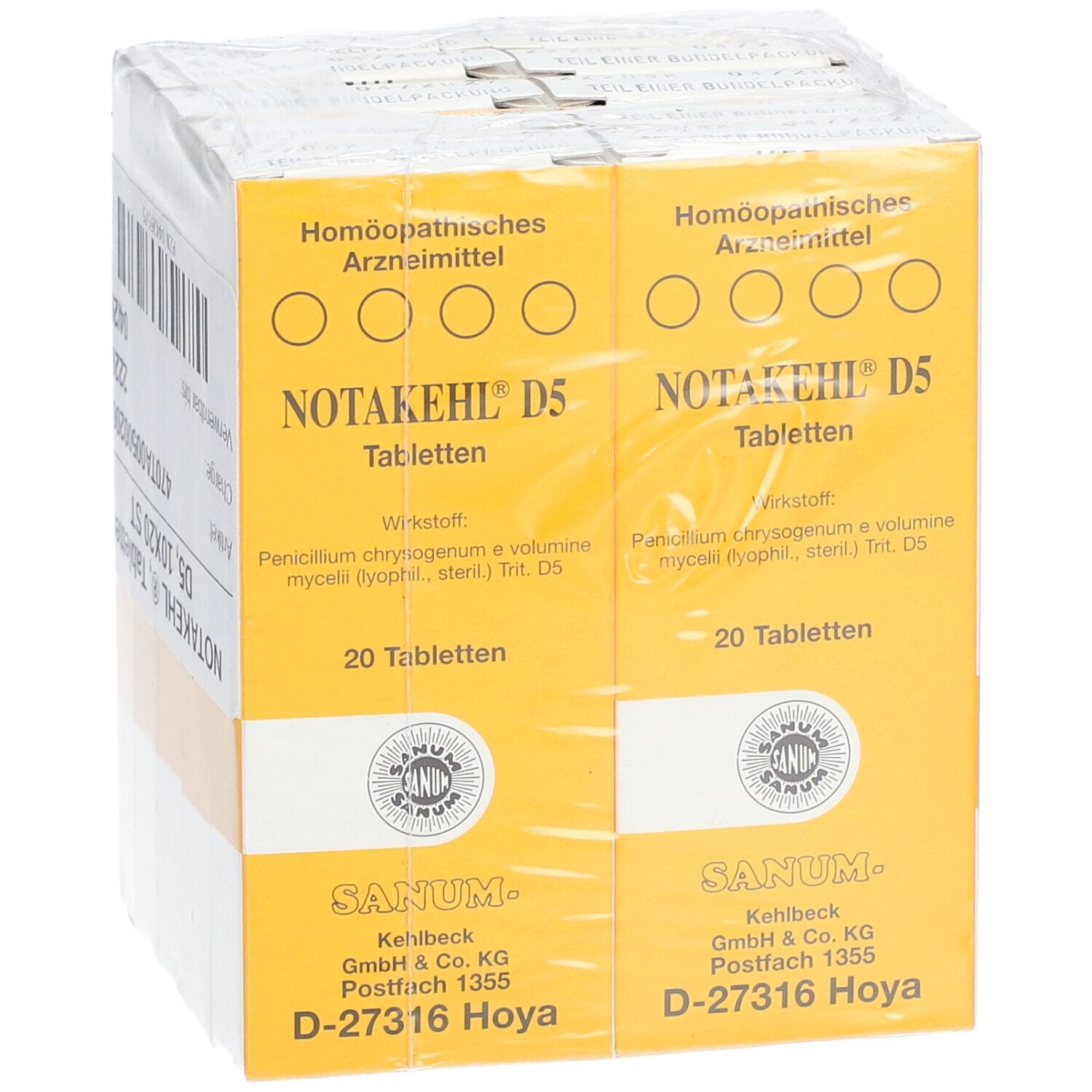 Notakehl® D5 Tabletten