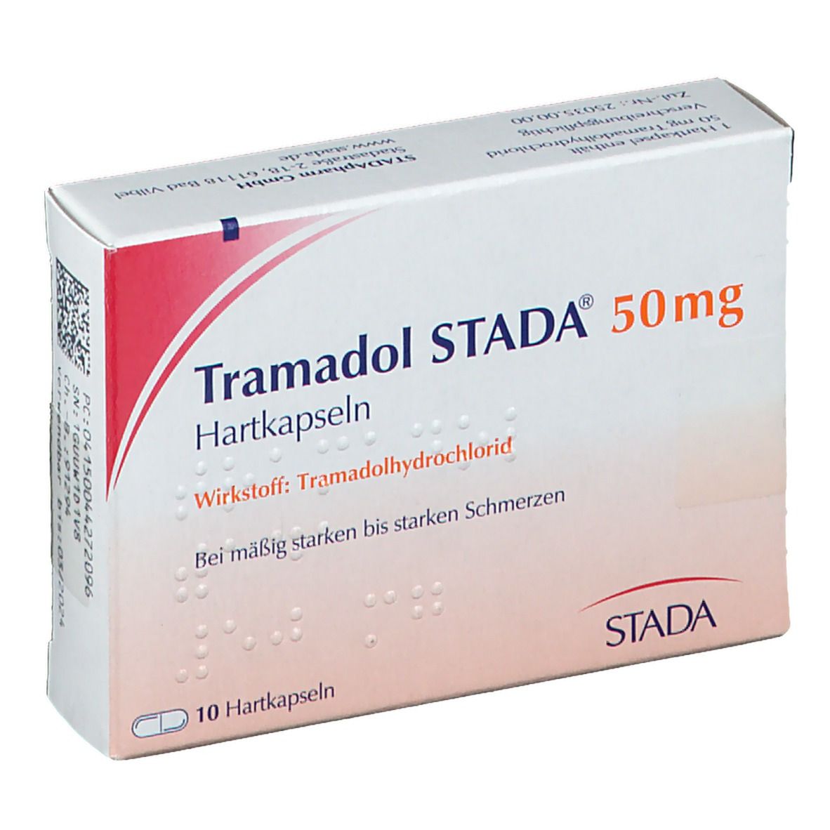 Tramadol STADA® 50 Mg 10 St Mit Dem E-Rezept Kaufen - Shop Apotheke