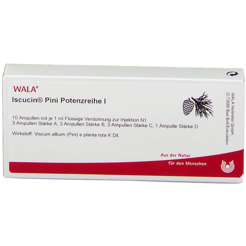 WALA® Iscucin Pini Potenzreihe I Amp.