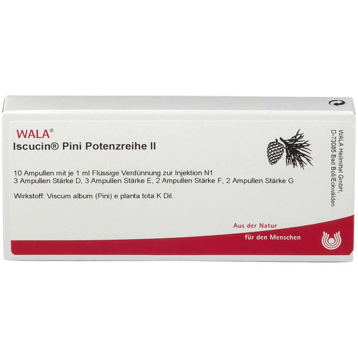 WALA® Iscucin Pini Potenzreihe Ii Amp.