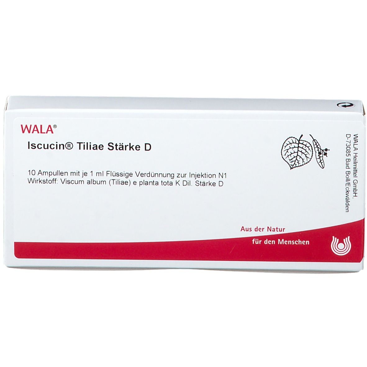 WALA® Iscucin Tiliae St.D Amp.