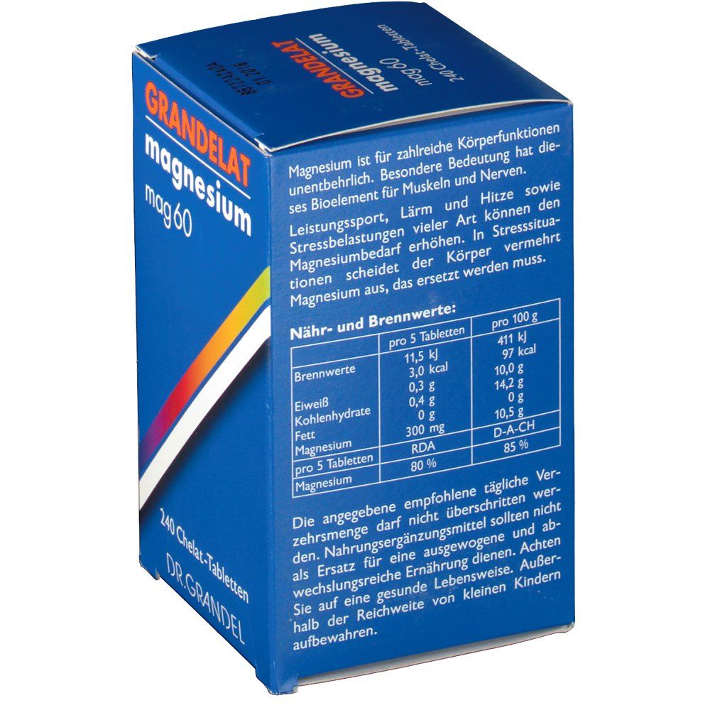 GRANDELAT magnesium CHELAT