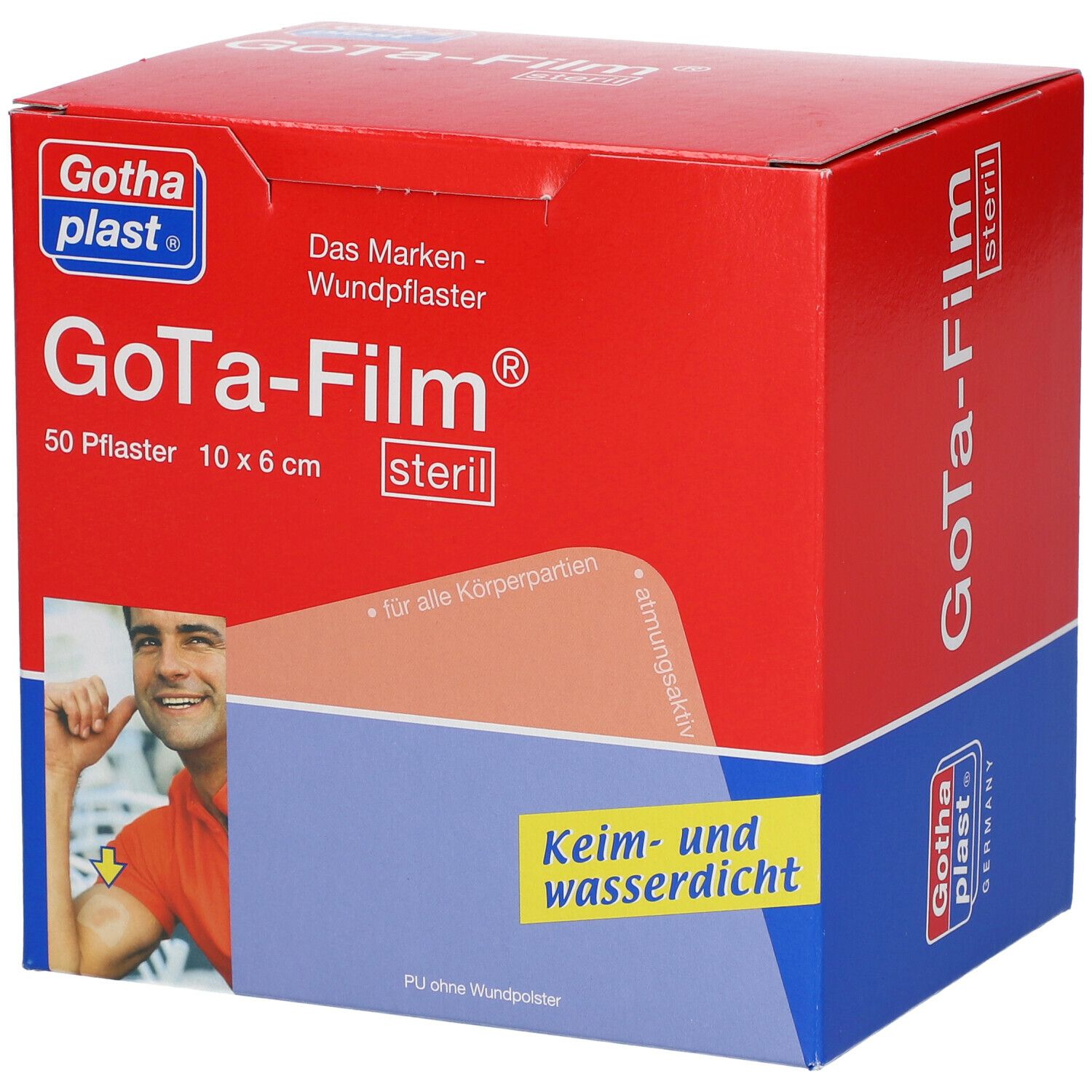 Gota Film steril 6x10 cm Pflaster 50 St