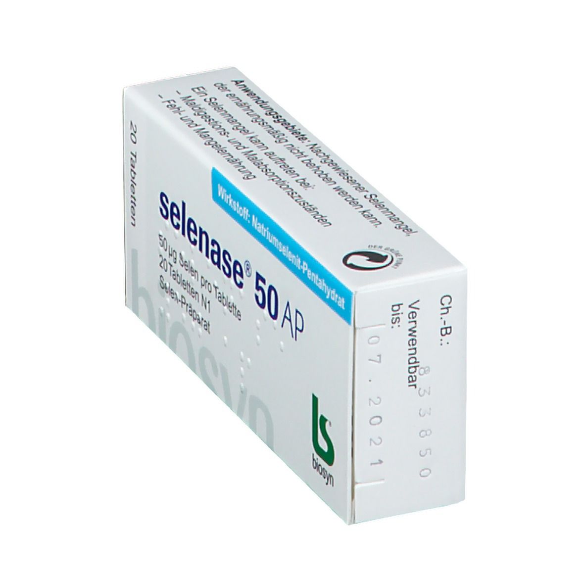 selenase® 50 Ap Tabletten