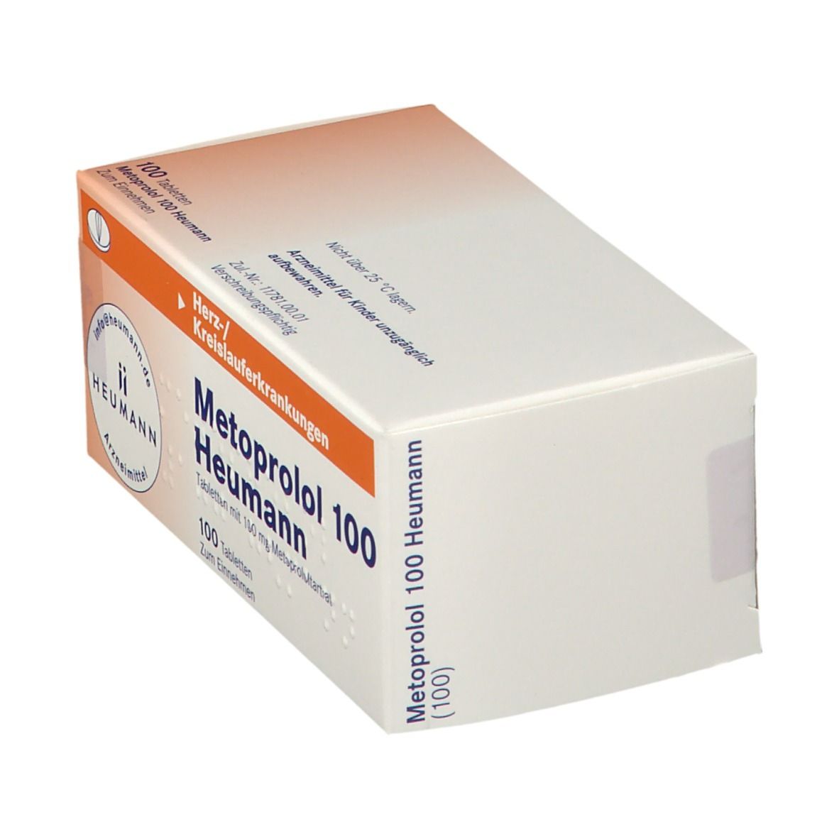 Metoprolol 100 Heumann Tabletten St