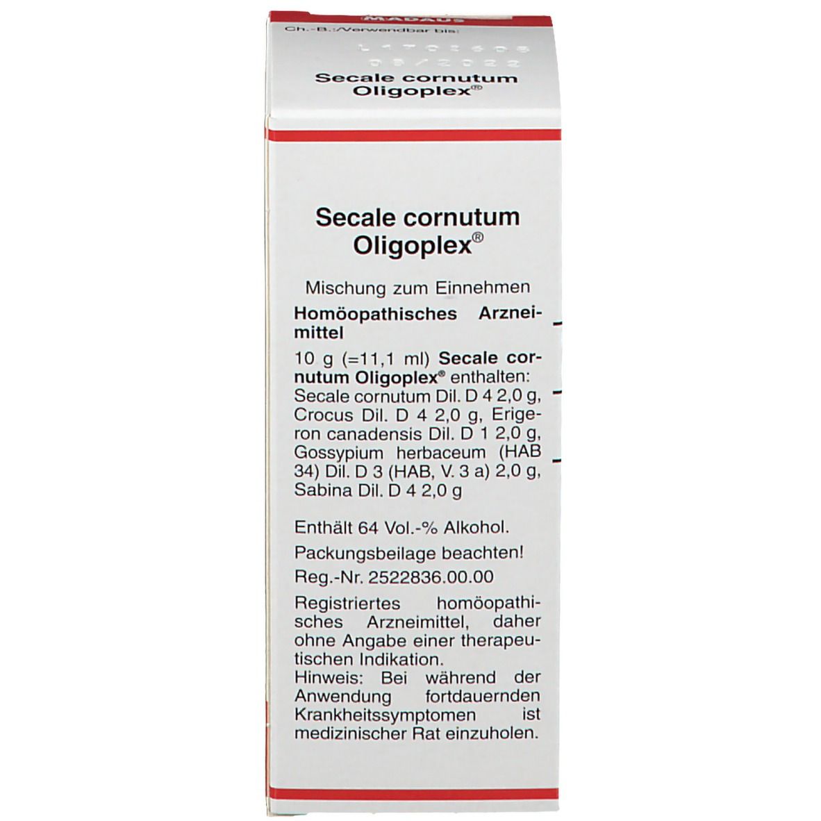 Secale Cornutum Oligoplex Liquidum