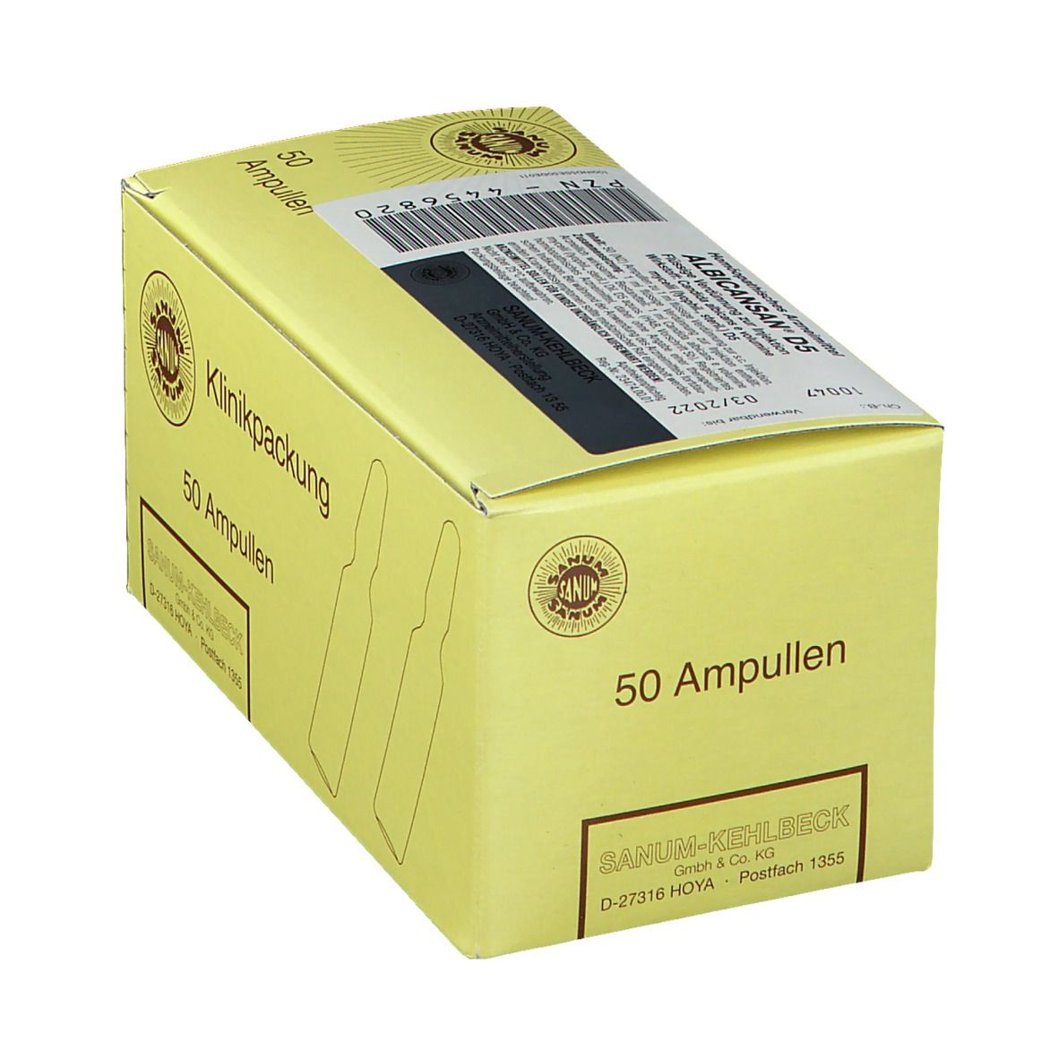Albicansan® D5 Ampullen