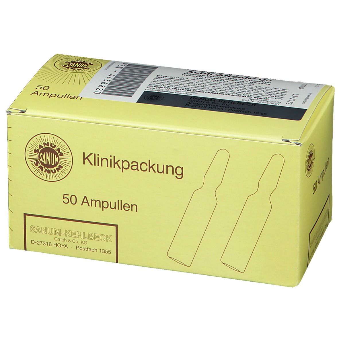 Albicansan® D5 Ampullen