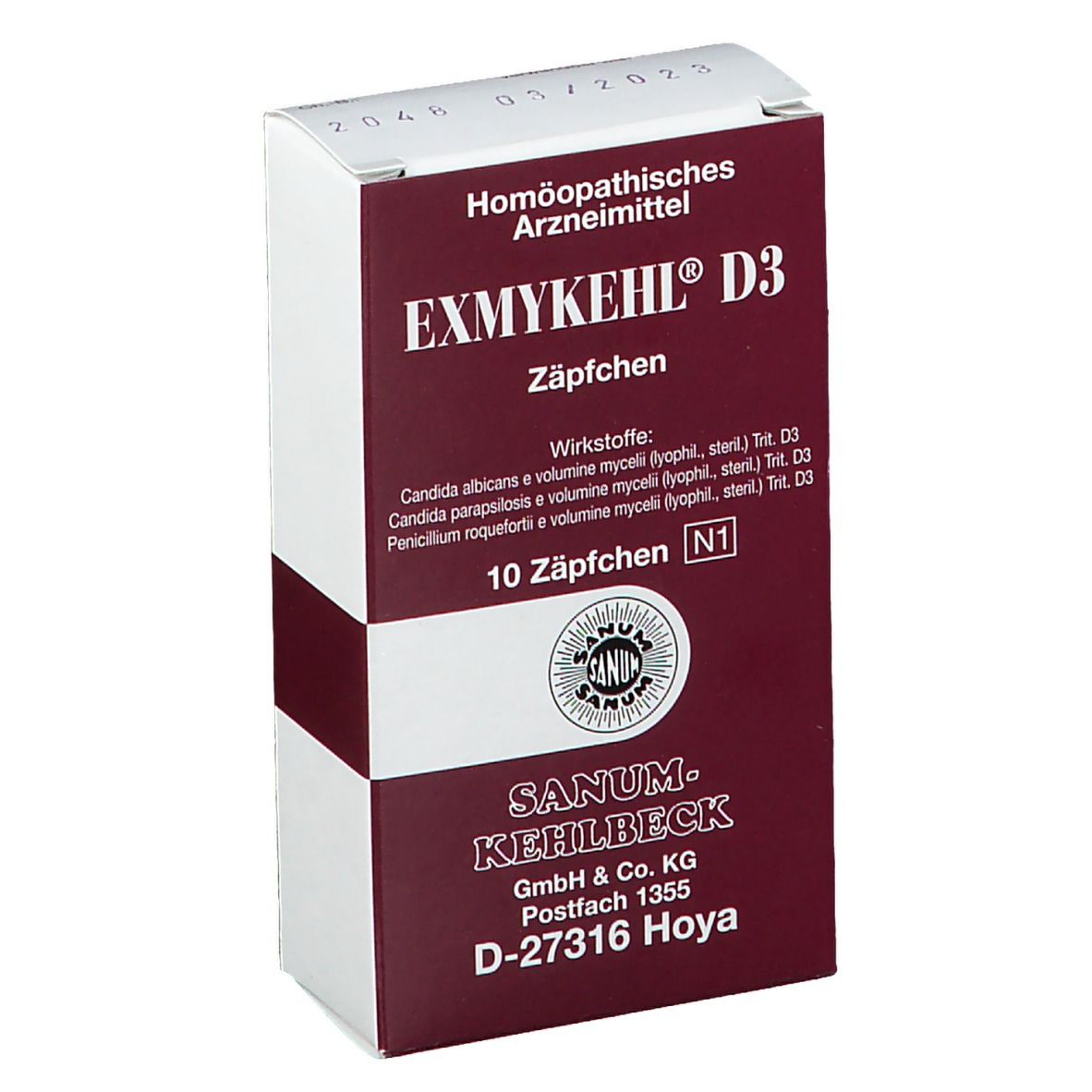 Exmykehl®  D3 Suppositorien