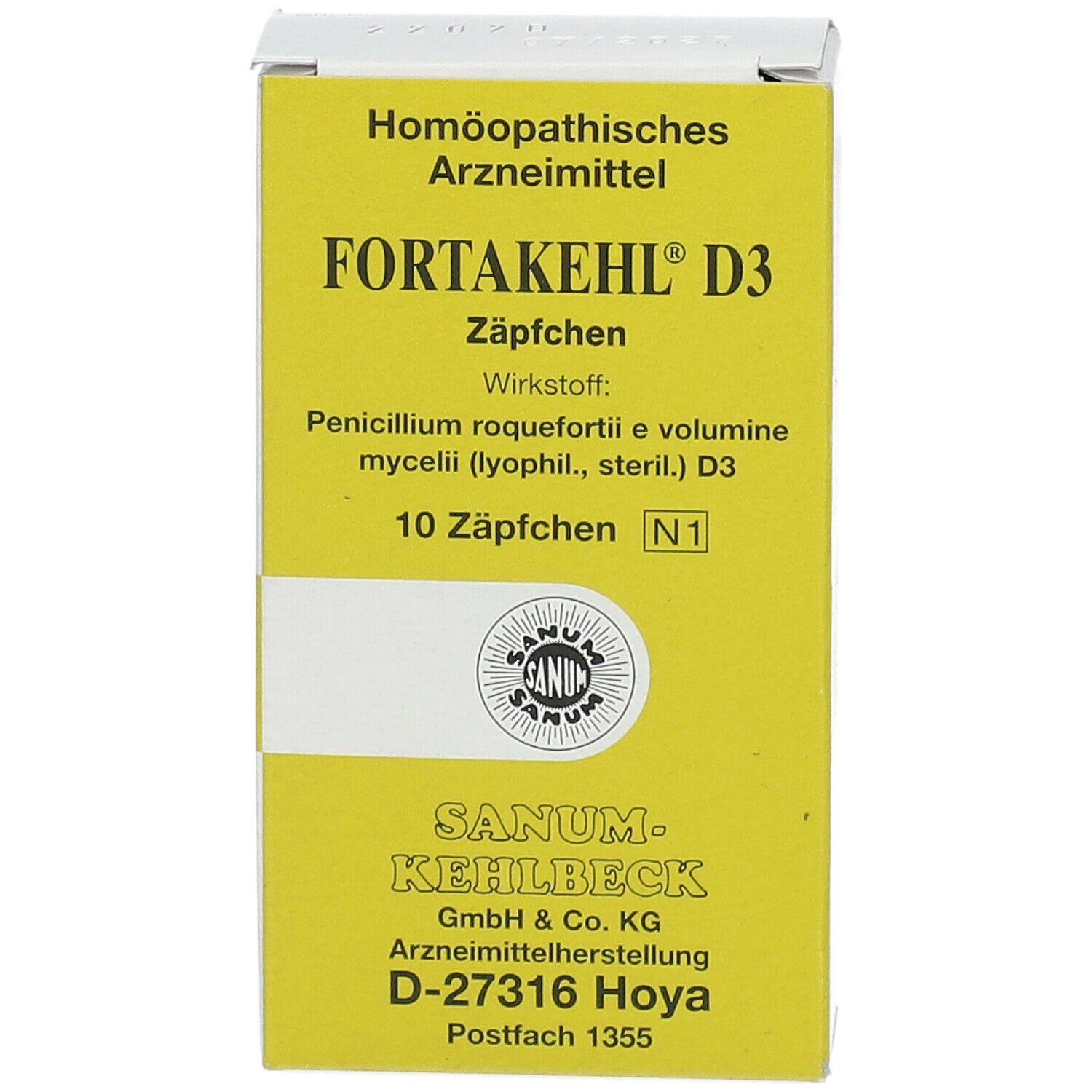 Fortakehl® D3 Suppositorien