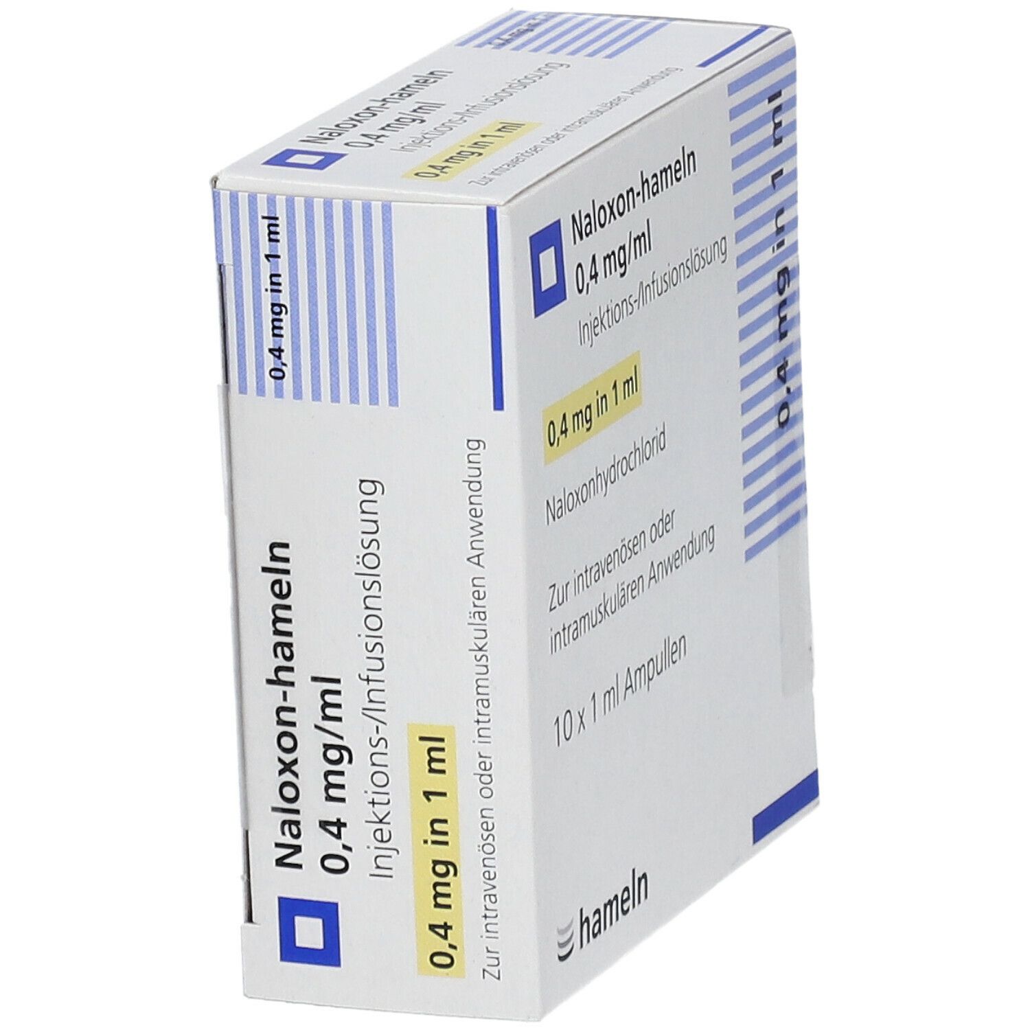 NALOXON-hameln 0,4 mg/ml Injektionslösung Ampullen 10x1 ml