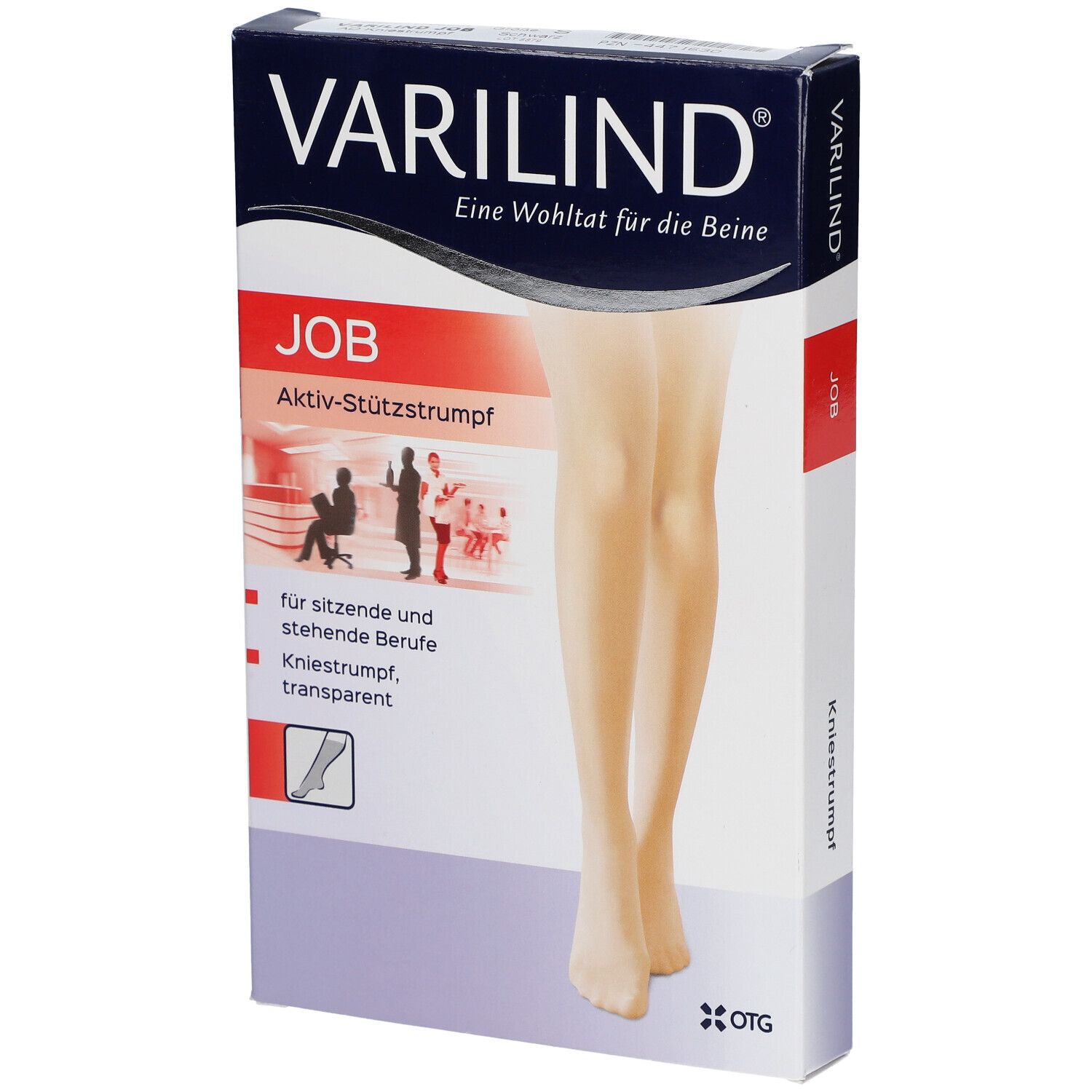 Varilind Job transparent S schwar