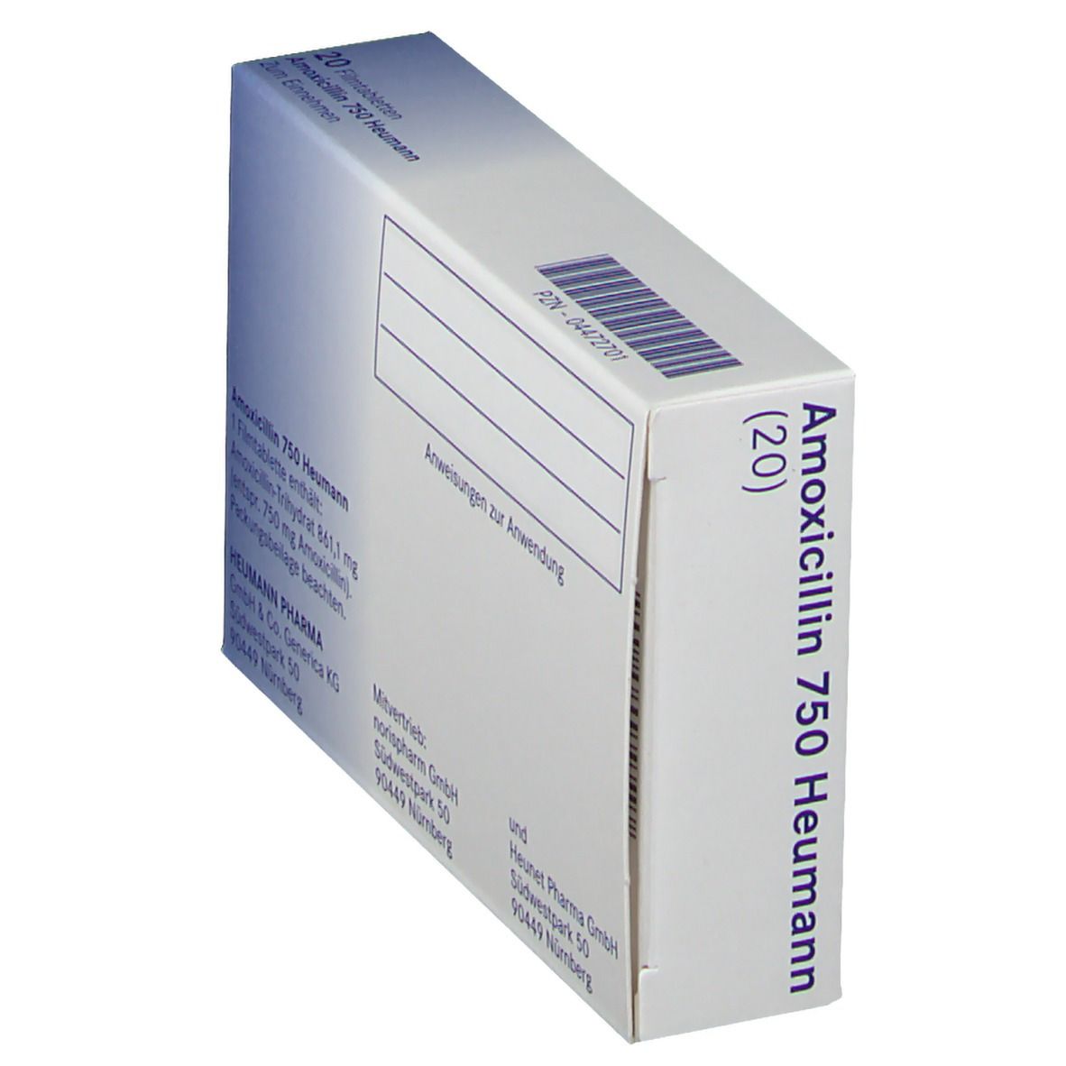 Amoxicillin 750 Heumann
