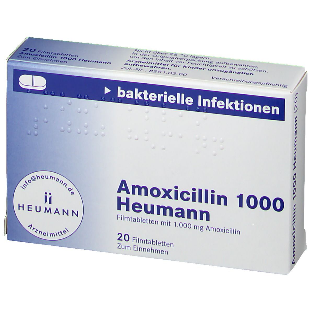 Amoxicillin 1000 Heumann