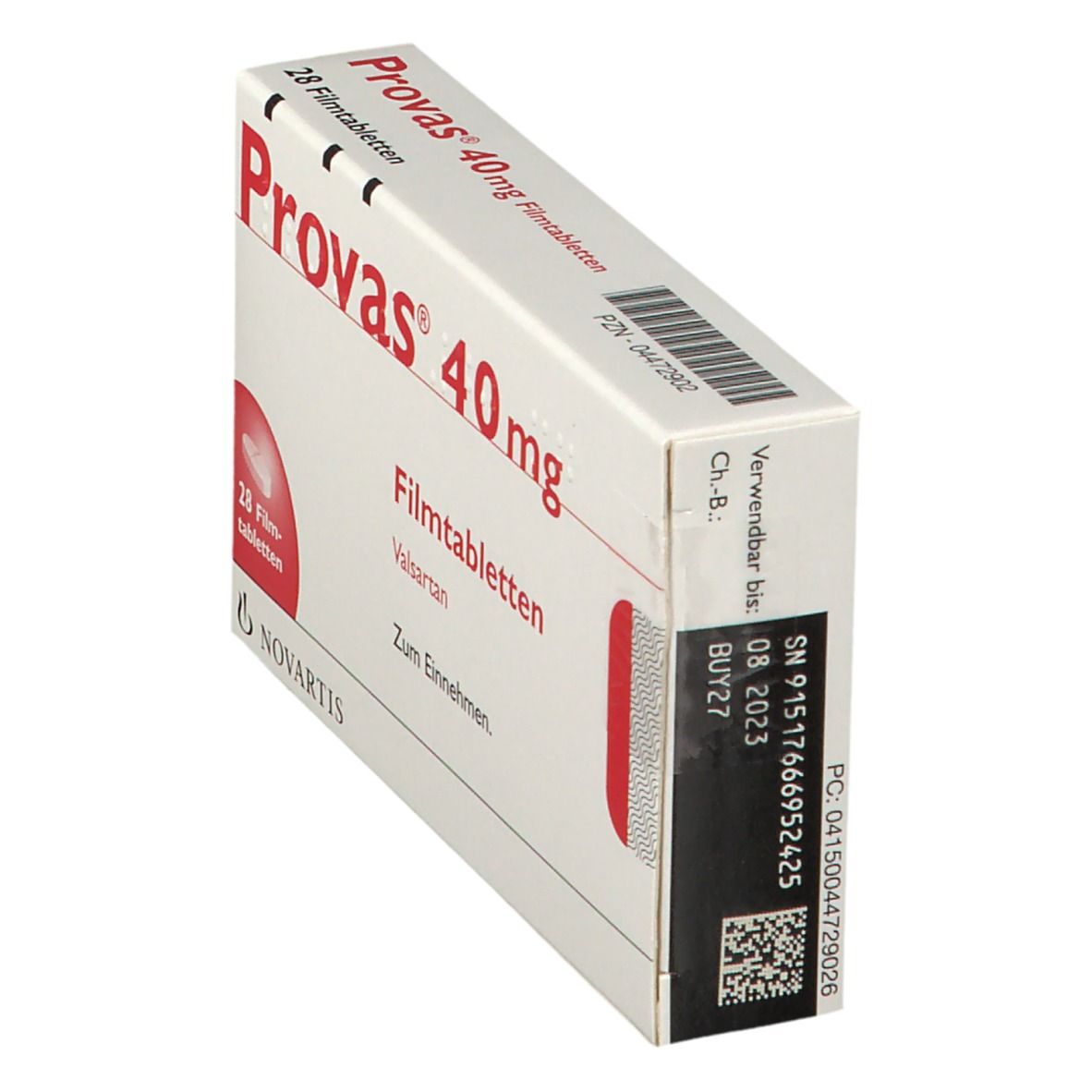 Provas® 40 mg
