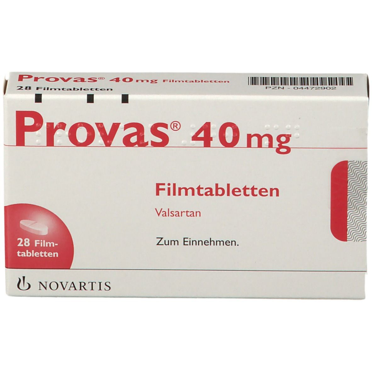 Provas® 40 mg