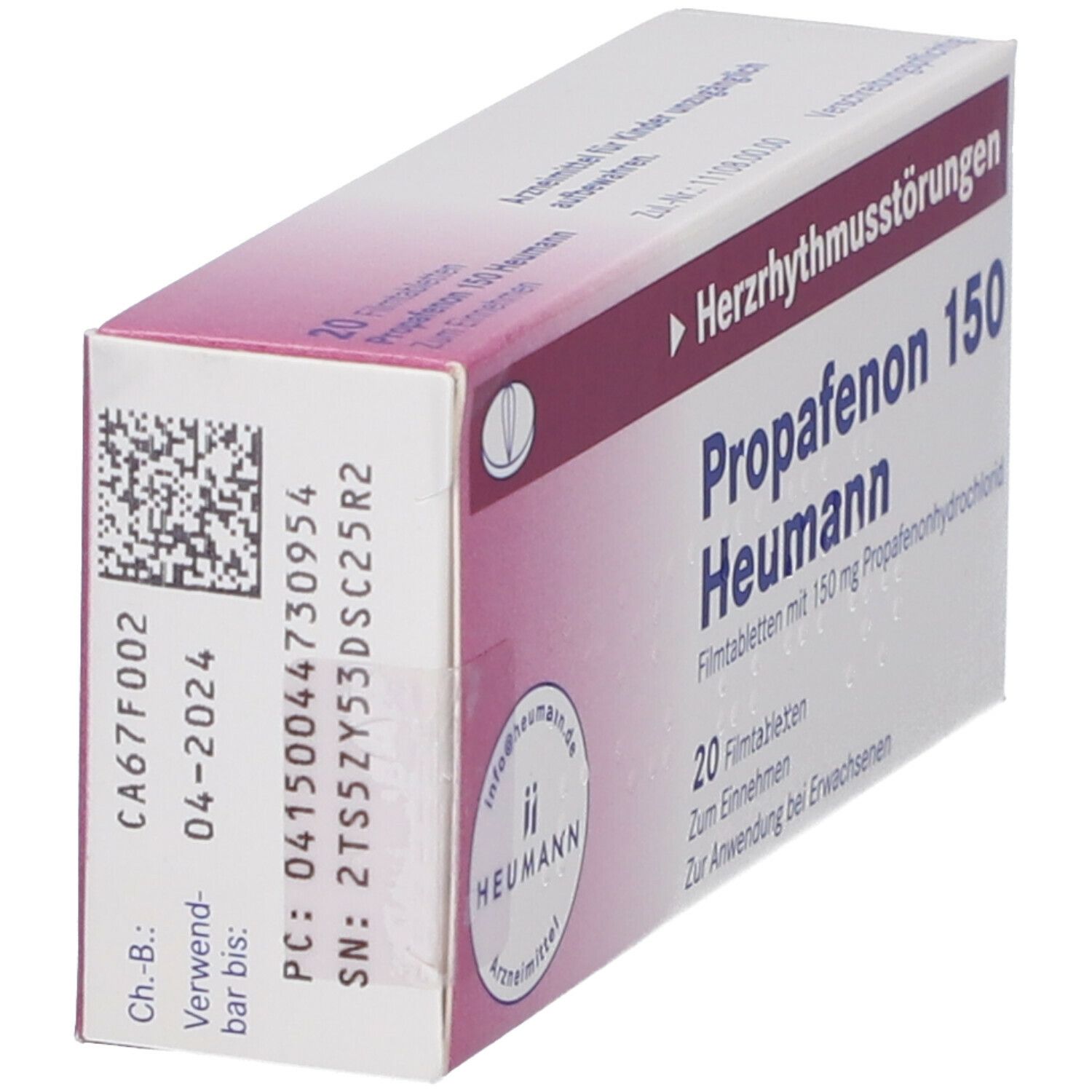 Propafenon 150 Heumann