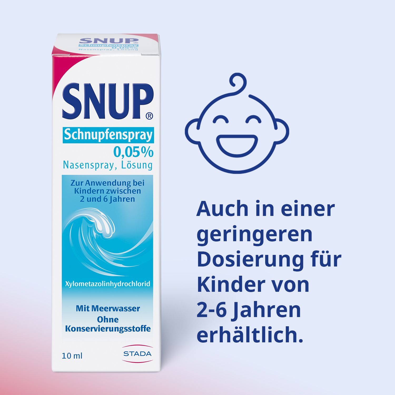Snup® Nasen- & Schnupfenspray 0.1% mit Meerwasser