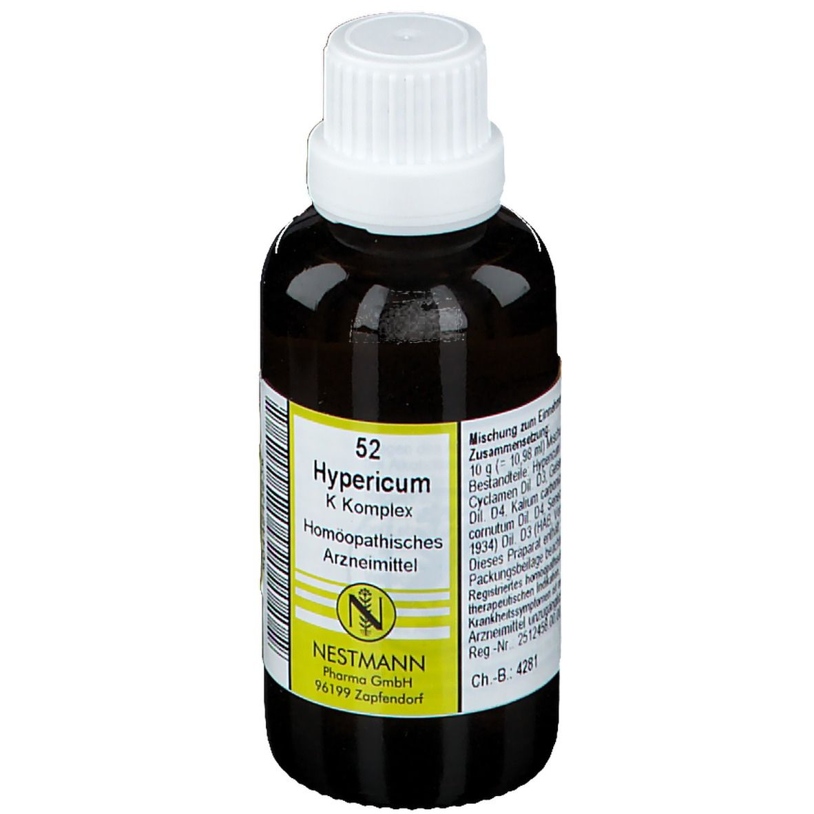 Hypericum K 52 Komplex Dilution
