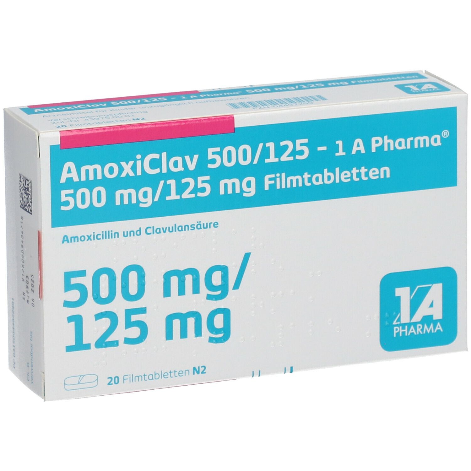 Amoxiclav 500/125 1A Pharm