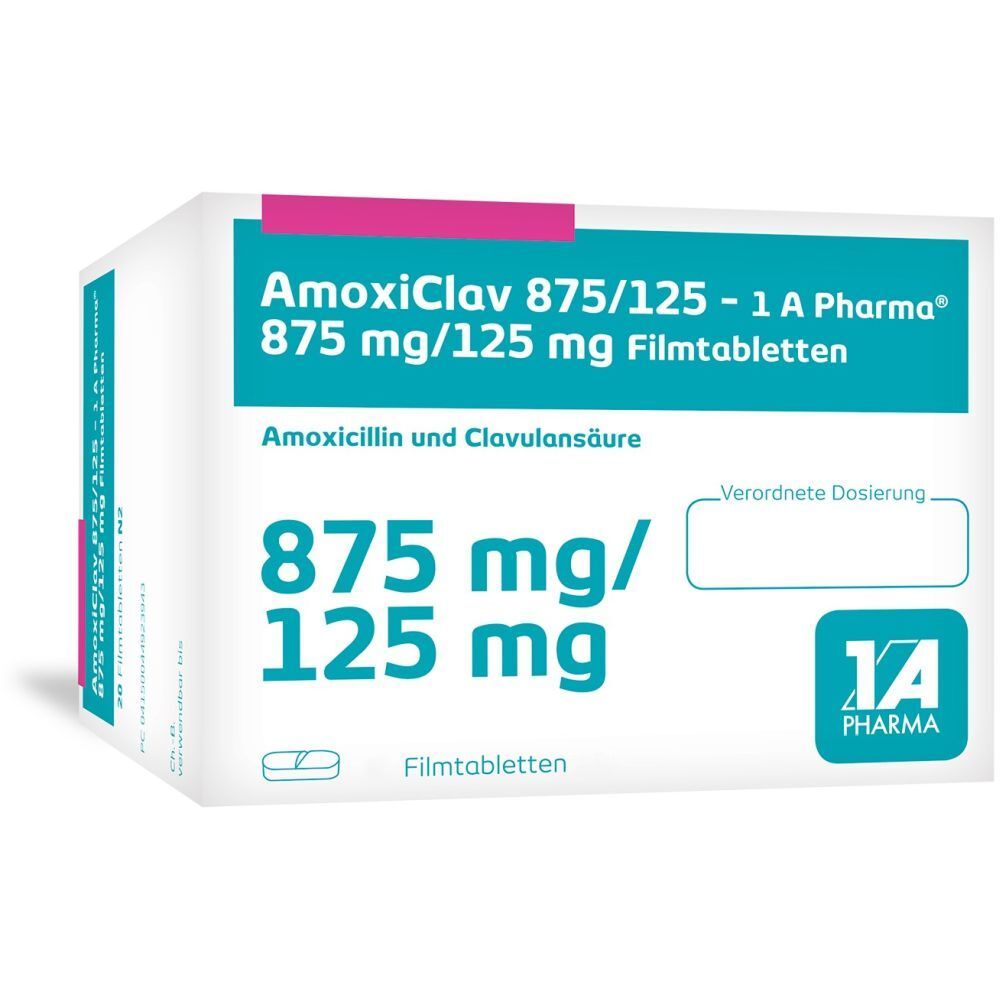 Amoxiclav 875/125 1A Pharm