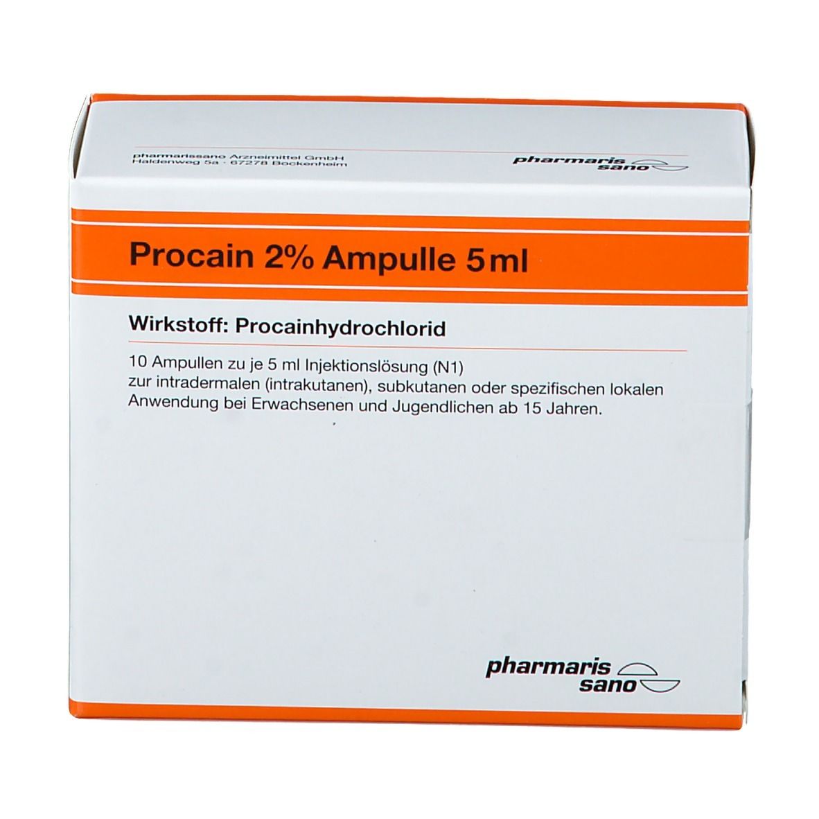 Procain Röwo 2%  5 ml