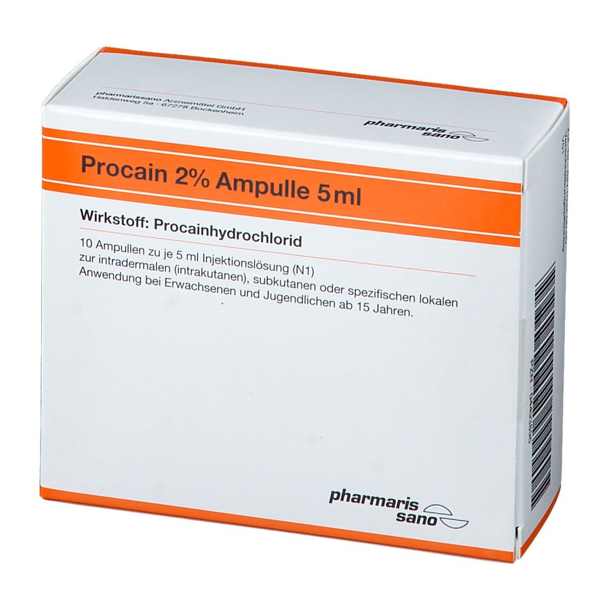 Procain Röwo 2%  5 ml