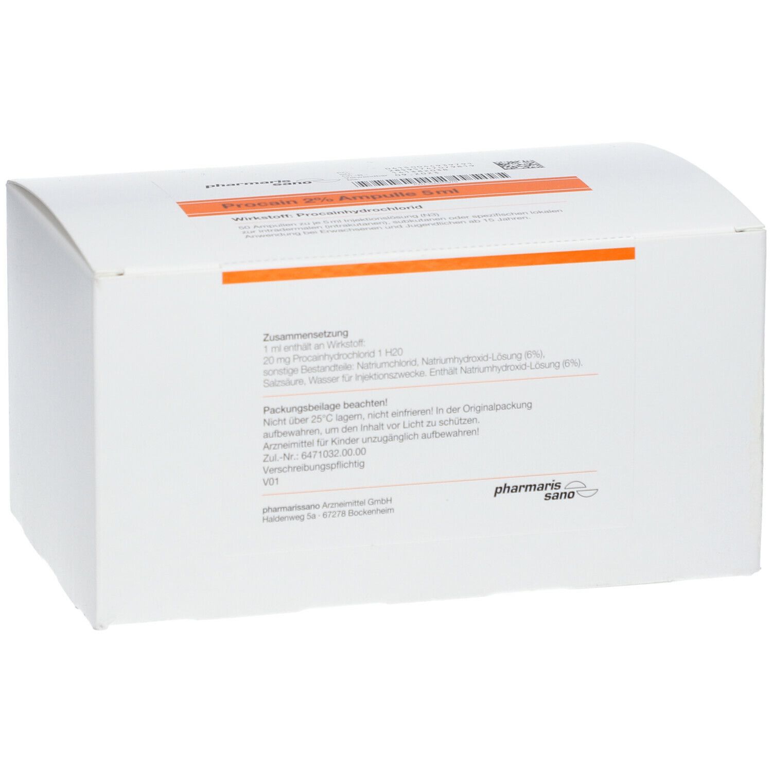 Procain Röwo 2%  5 ml