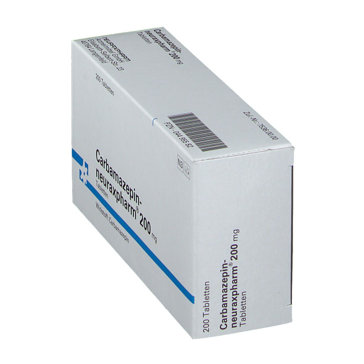 CARBAMAZEPIN-neuraxpharm 200 mg Tabletten St