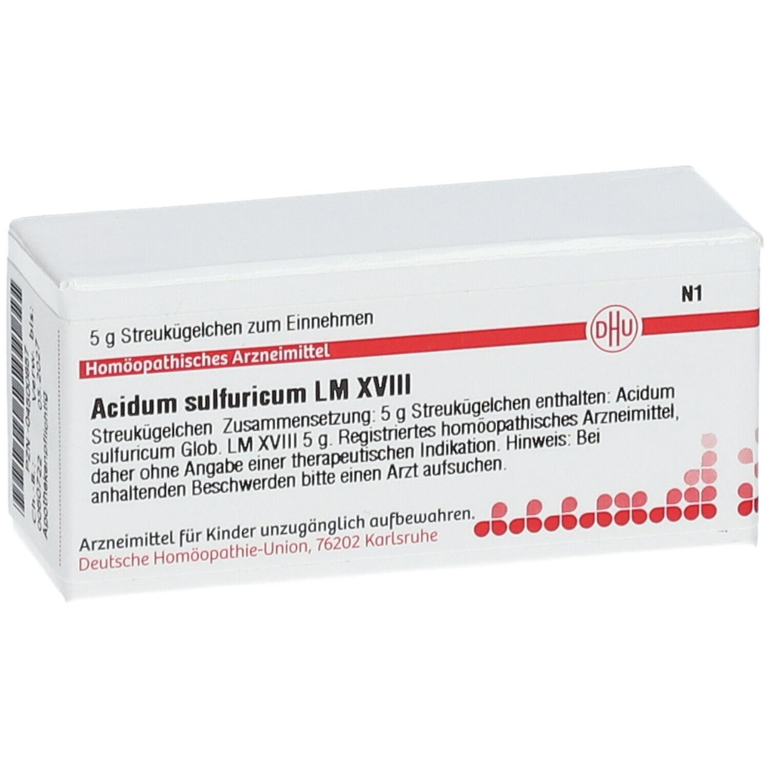 DHU Acidum Sulfuricum LM XVIII