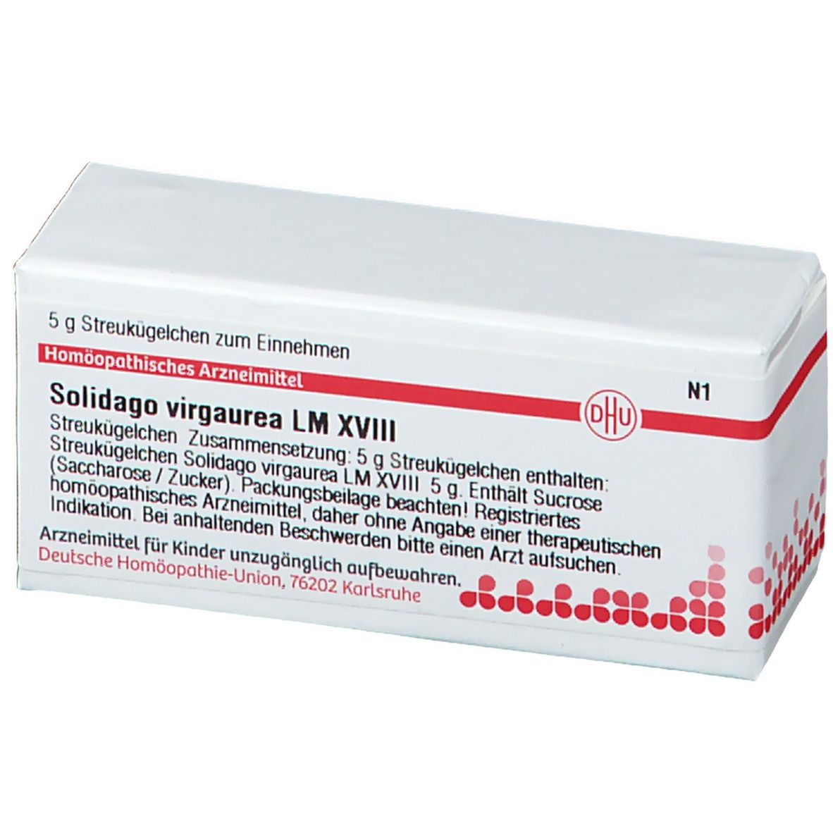 DHU Solidago Virgaurea LM XVIII
