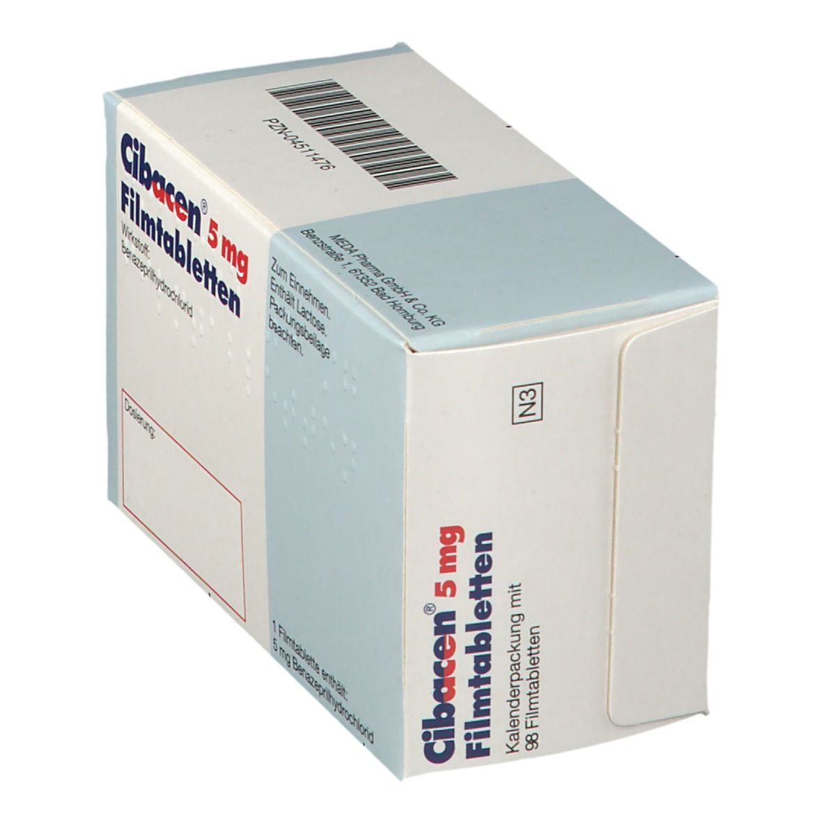 Cibacen® 5 mg