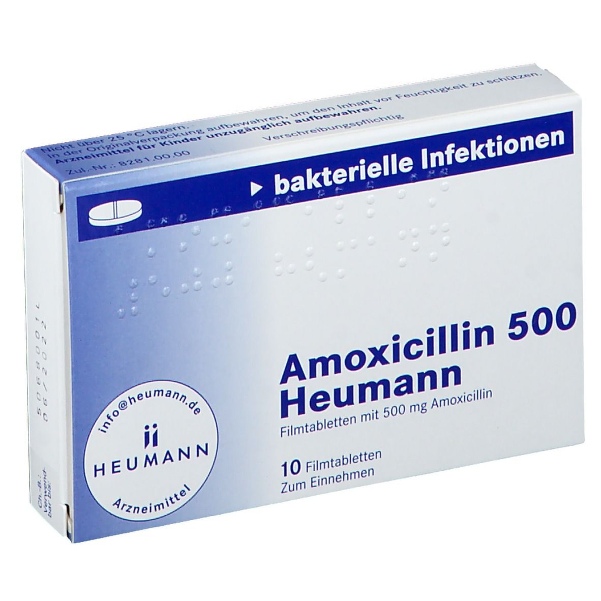 Amoxicillin 500 Heumann