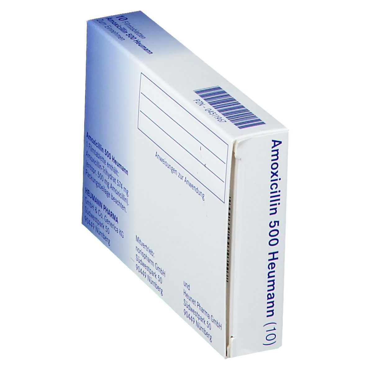 Amoxicillin 500 Heumann