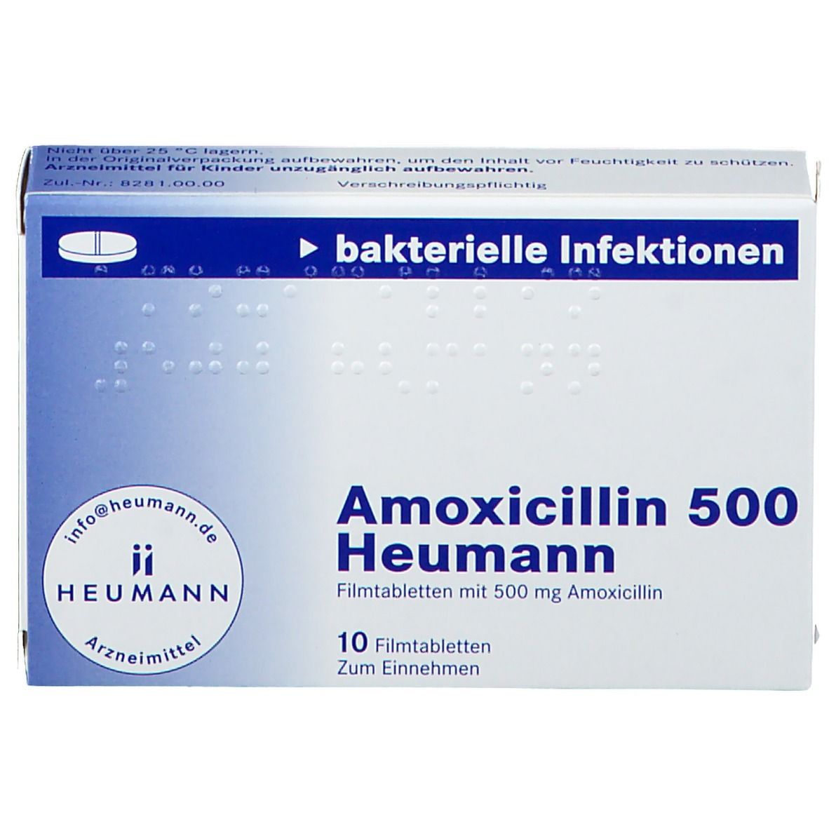 Amoxicillin 500 Heumann