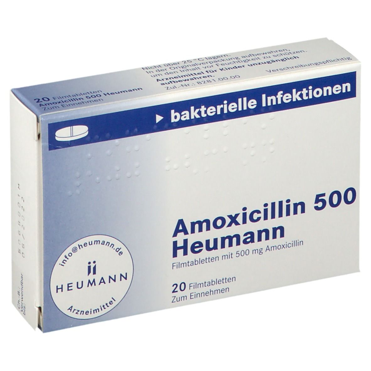 Amoxicillin 500 Heumann